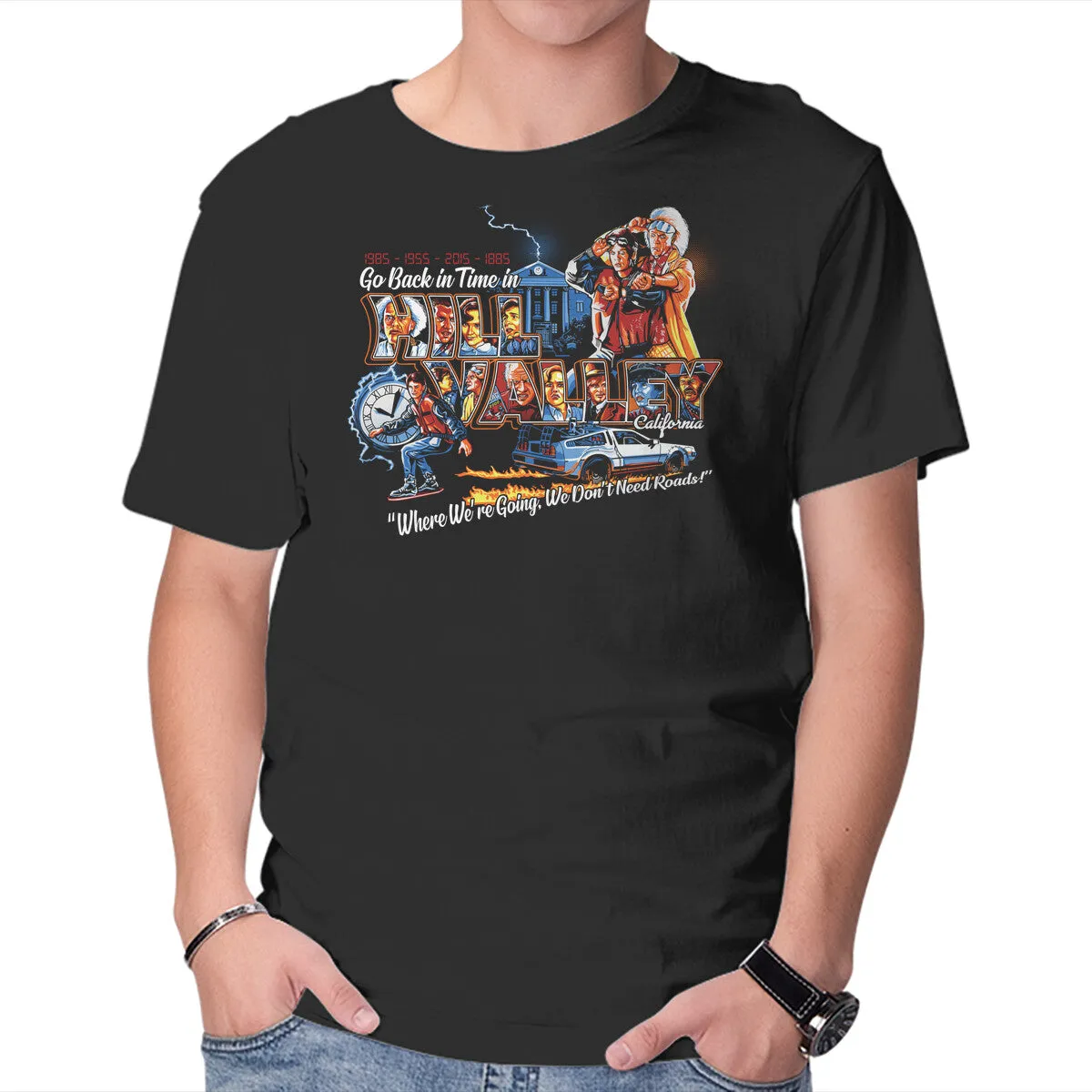 Go Back In Time Breathable knit men's clothing