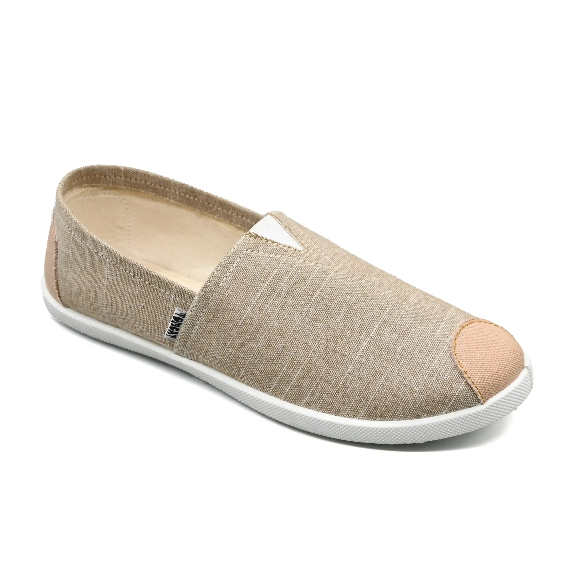 Cloud Step Emmy Chapisha Canvas Shoes - Beige