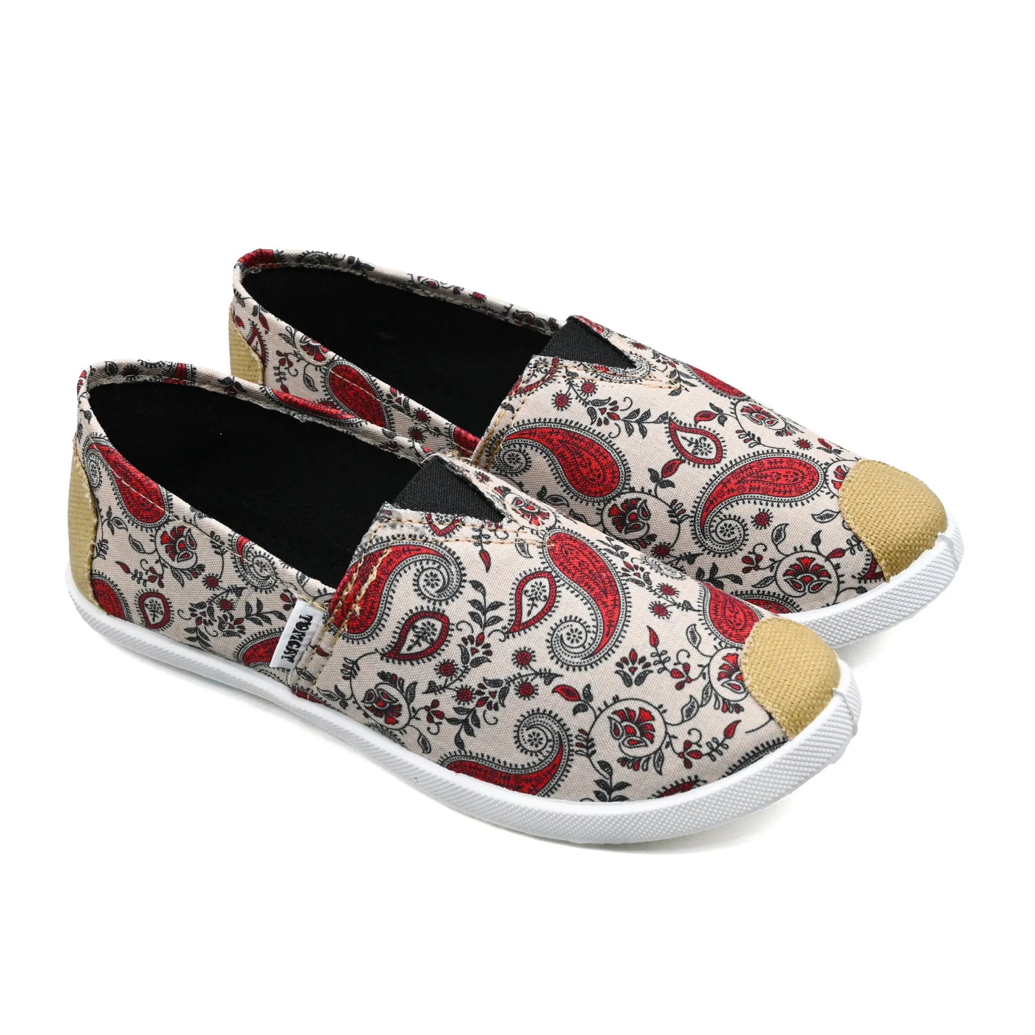Emmy Chapisha Canvas Shoes - Flowy Red Family Pace