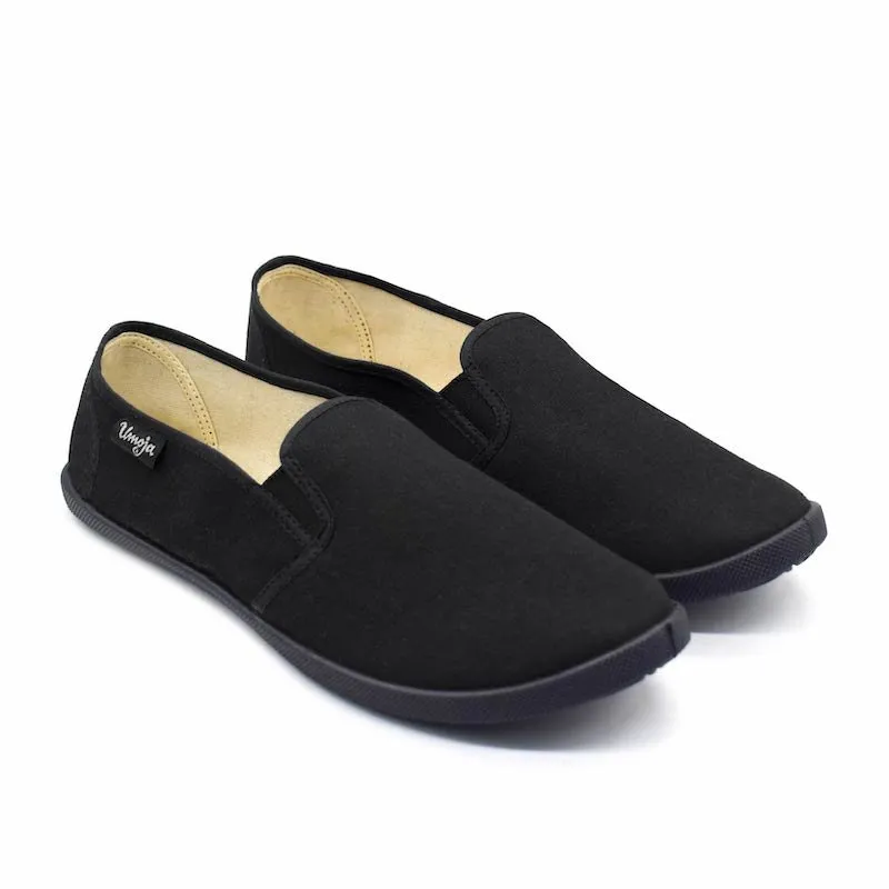 Moisture control Emmy Salama Canvas Shoes - Black