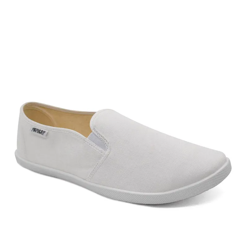 Emmy Salama Canvas Shoes - White Run Light