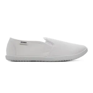 Plain Finish Walk Ease Emmy Salama Canvas Shoes - White