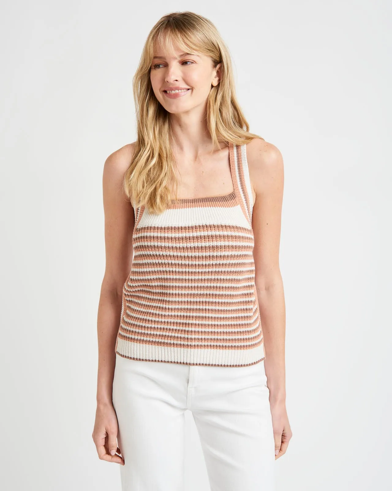 Structured silhouette Enzo Sweater Tank