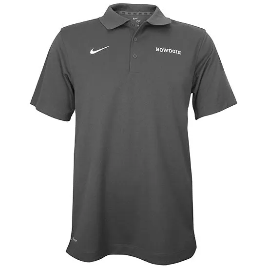 Cooling Mesh Lining Varsity Performance Polo with Bowdoin from Nike
