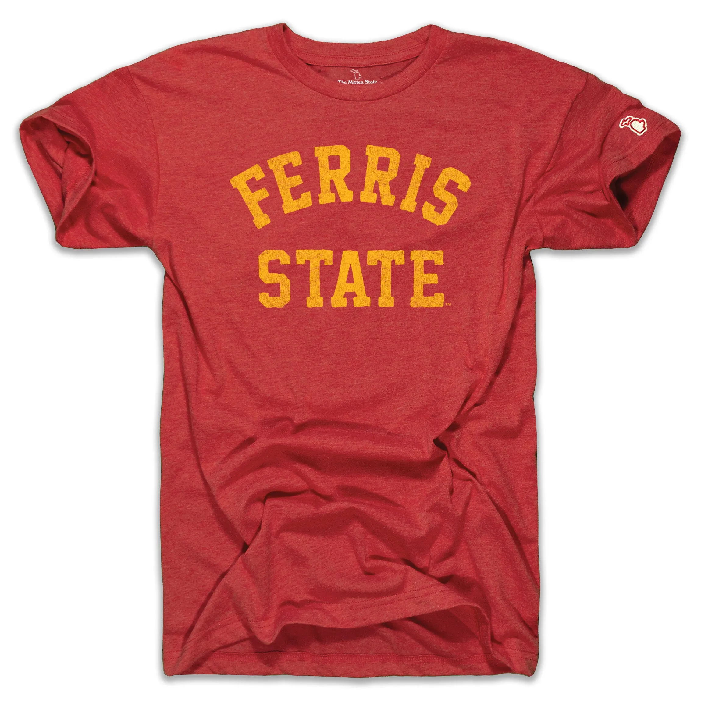FERRIS STATE - CLASSIC (UNISEX) Ribbed Neckline