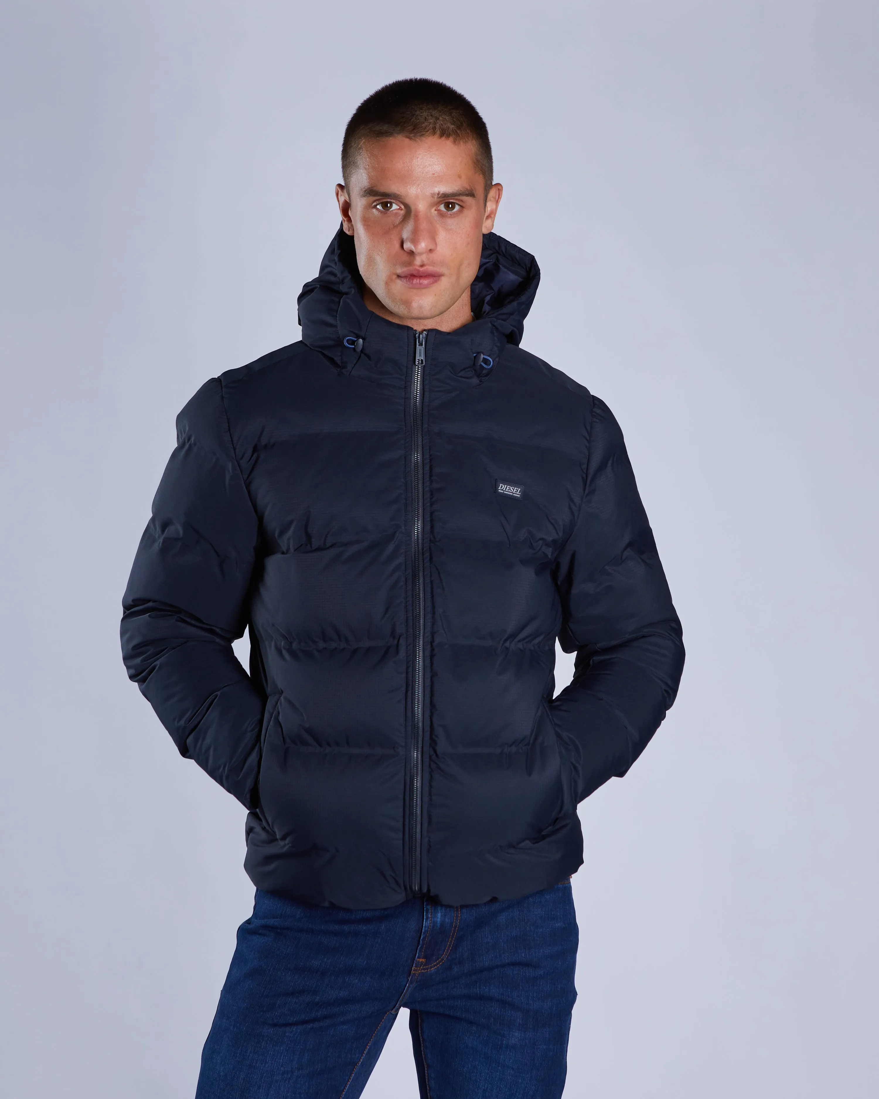 Faber Jacket Midnight Blue Anti Pill Technology Quick Access Pockets