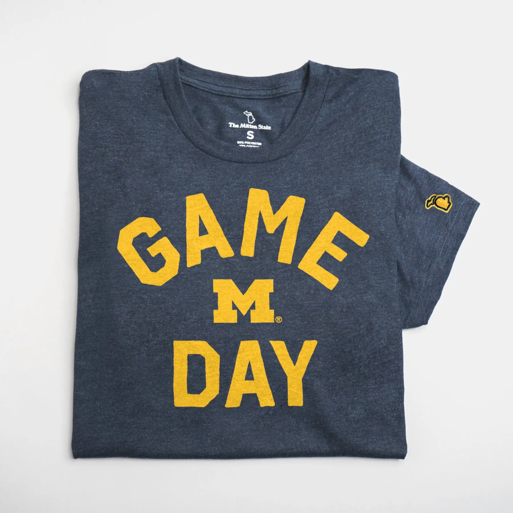 Chilly Weather Style DoubleStitchedHem UofM - GAME DAY (UNISEX)