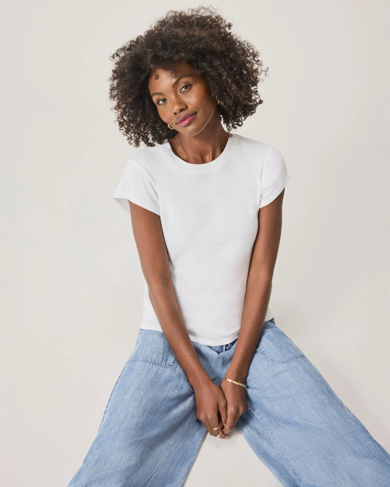 Unisex style Faye Crewneck Tee