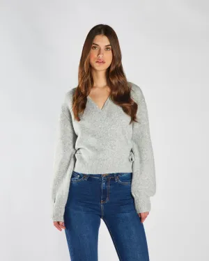 Yarn Dyed Feliza Knit Grey