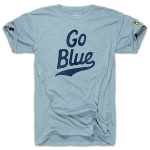 UofM - GO BLUE SCRIPT (UNISEX) BreathableMeshLining Sport Flex