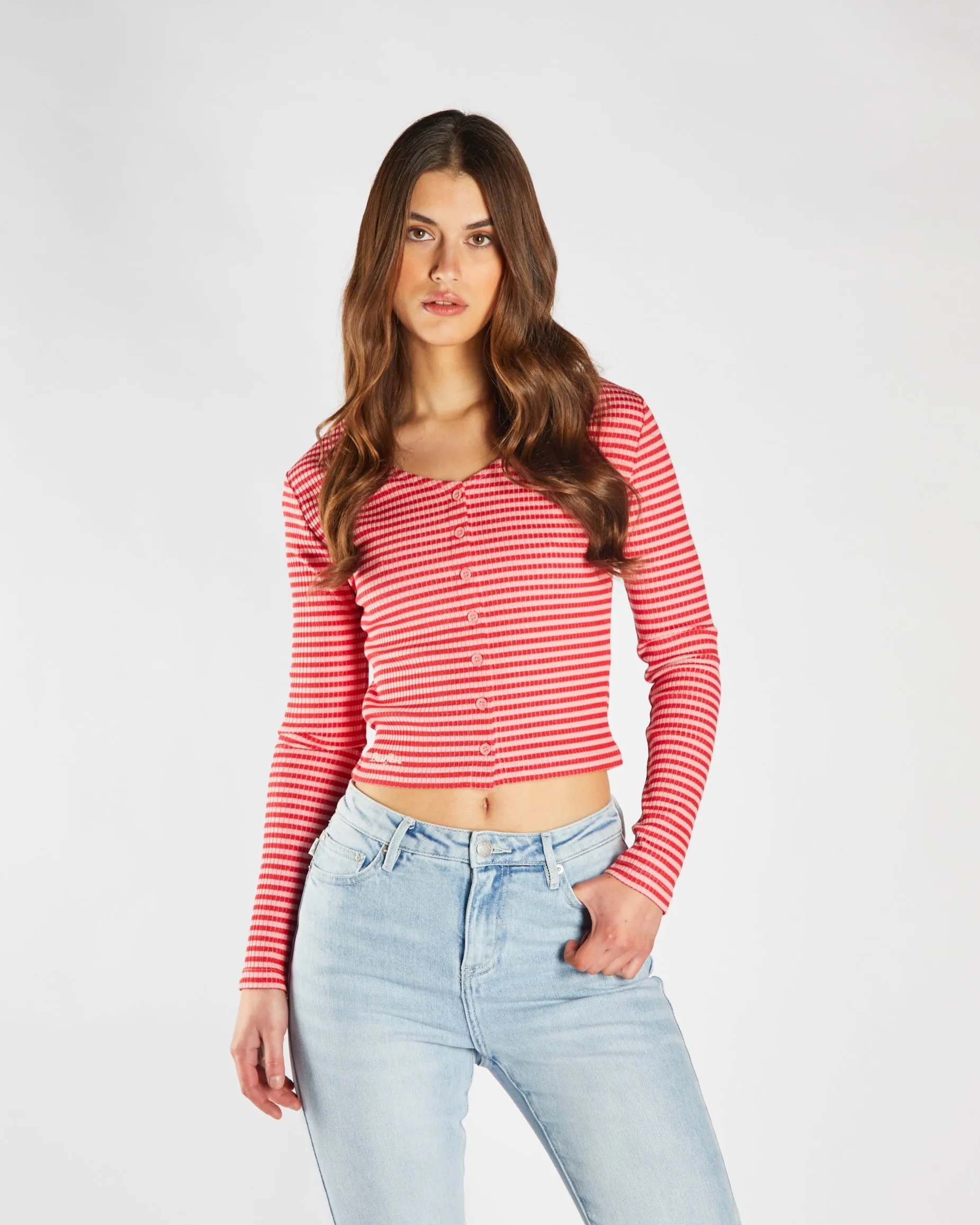 Fida Knit Pink Punch & Salsa Breathable Merino Wool Daily Comforted