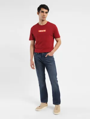 Clean Piece Timeless Fashion Men's 511 Blue Slim Fit Mid Rise Jeans