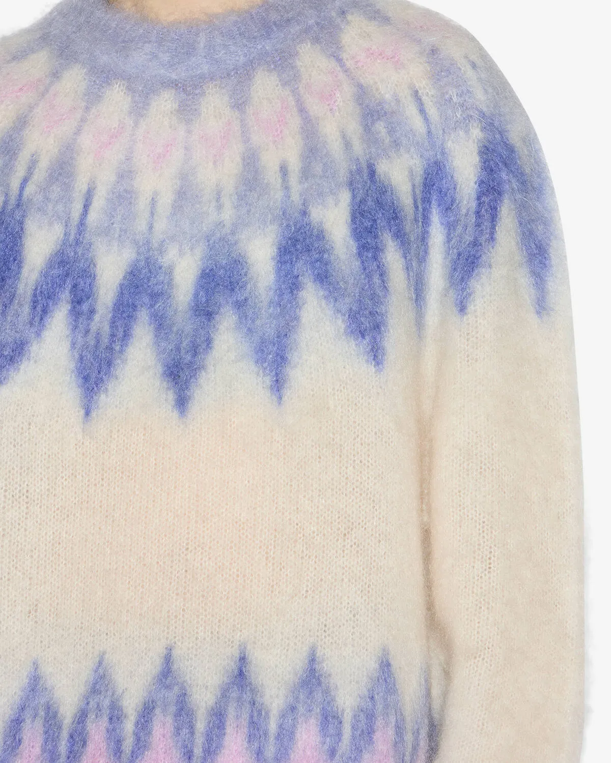 NICOLAS SWEATER Reinforced Edging Organic Cotton Blend