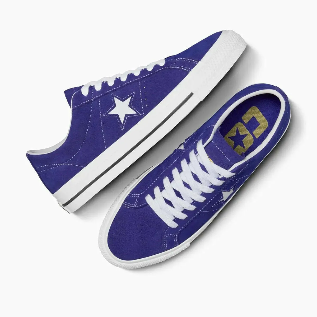 Converse - One Star Pro Shoes Night Indigo/White/Black Frost Step Breathable Sole