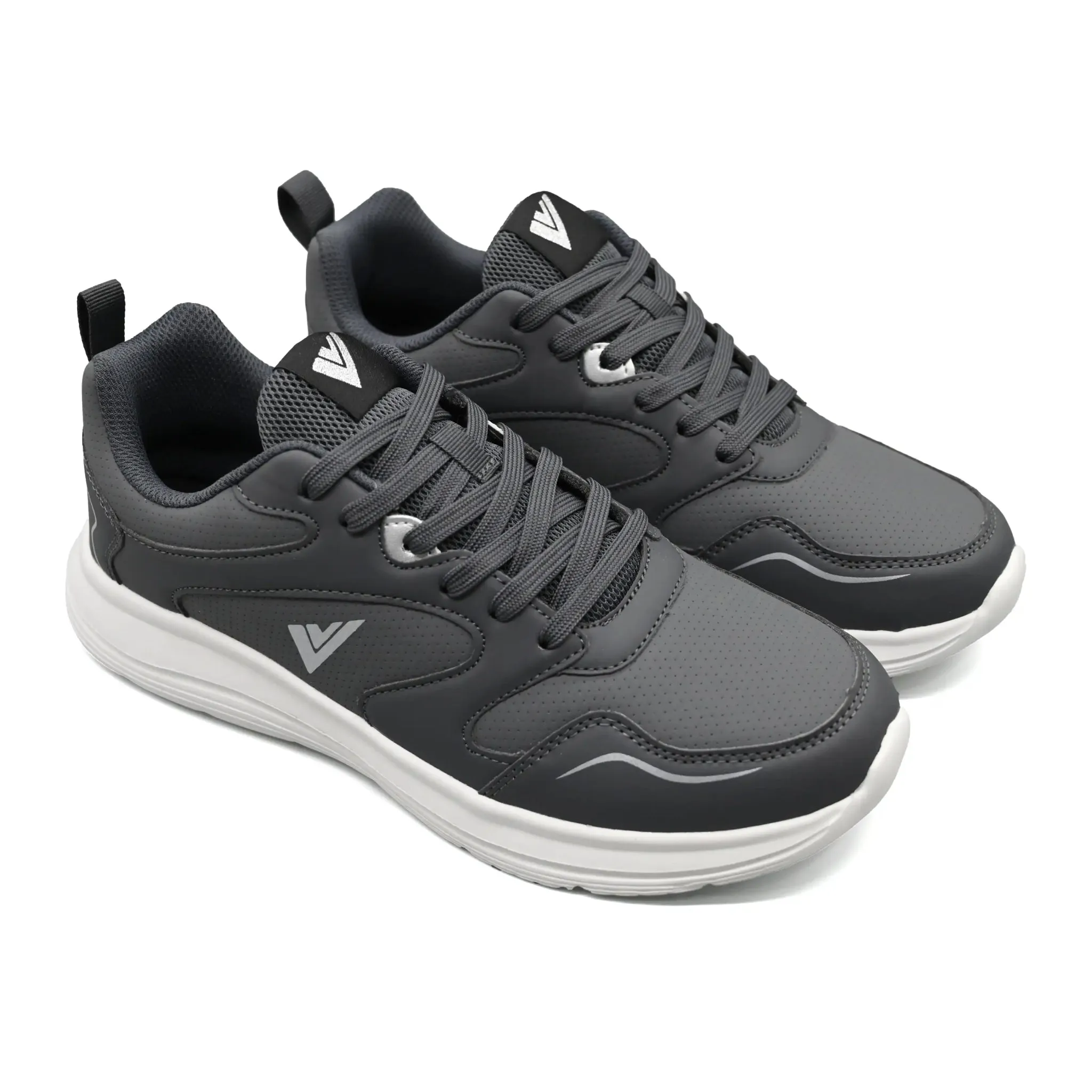 Vigo Lucius - Grey Slip On Convenience Eco Wear