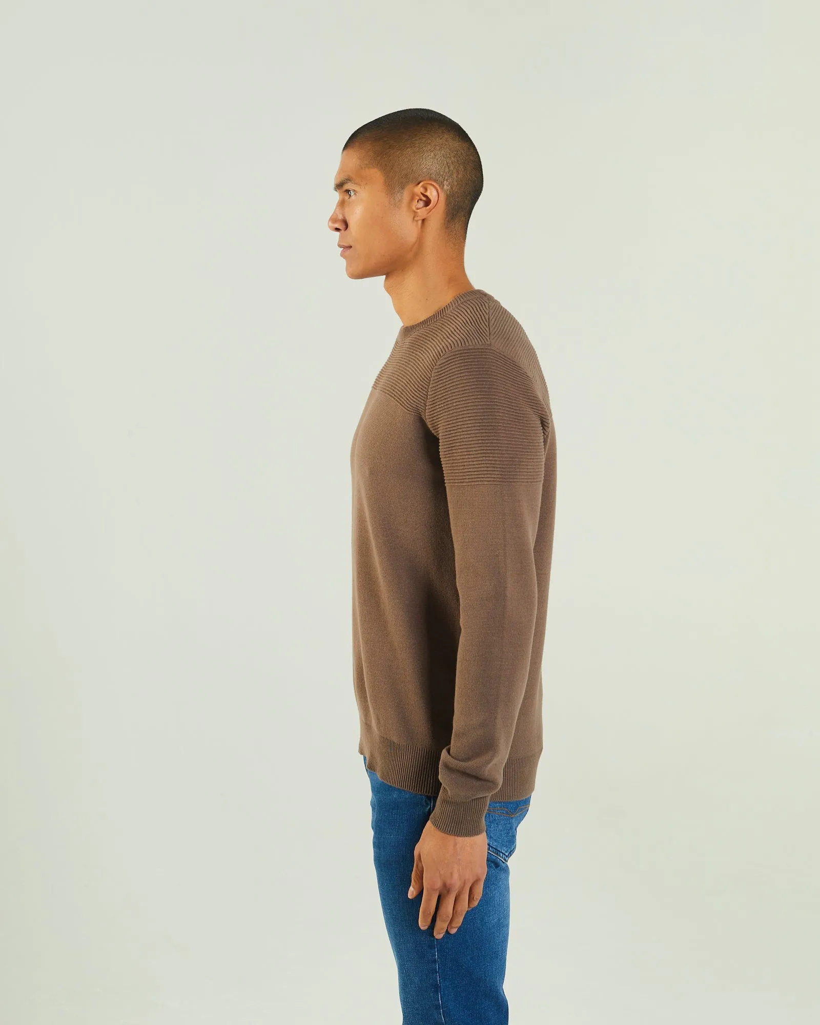 Unstructured Fit Eden Sweater Siltstone