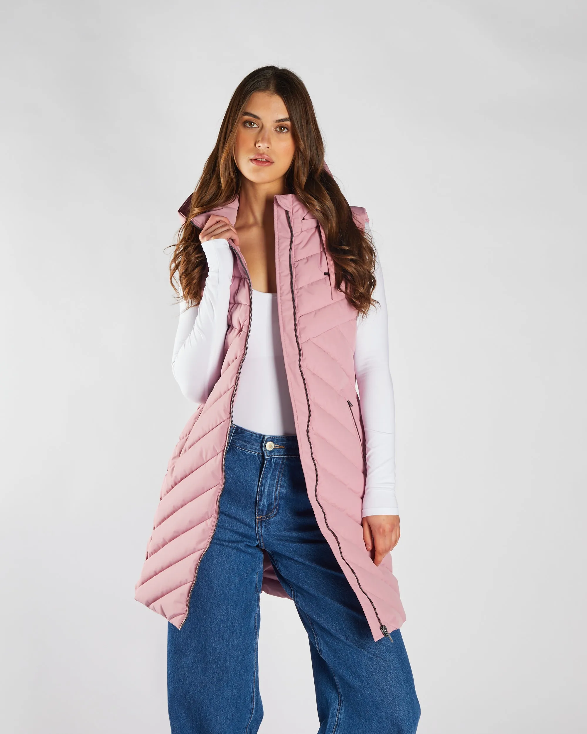 Flor Gilet Lilas Stain Resistant