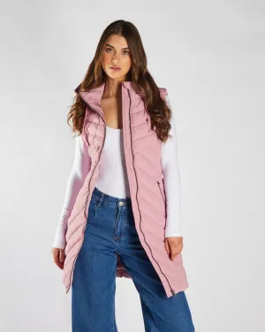 Insulated Layer Flor Gilet Lilas