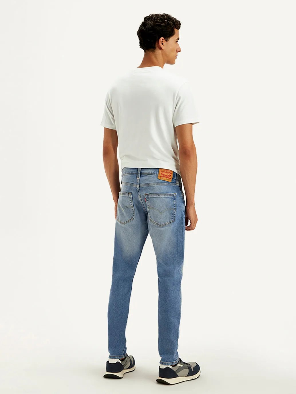 Men's 512 Indigo Slim Tapered Fit Mid Rise Jeans Outdoor Adventure Adult Fashion Everyday Style