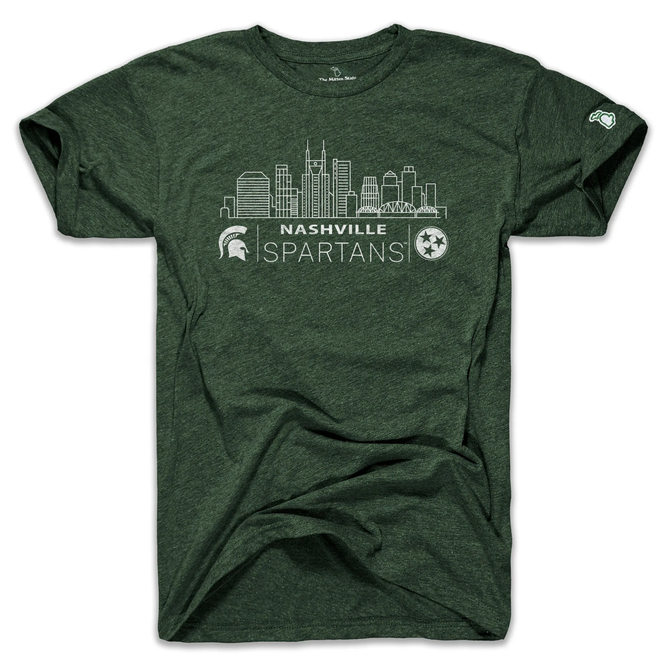 Casual Essentials Wear MSU - NASHVILLE SPARTANS CITYSCAPE (UNISEX)