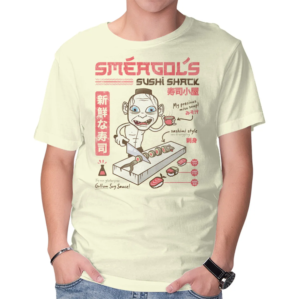 Unisex Good stretch Smeagol's Sushi Shack