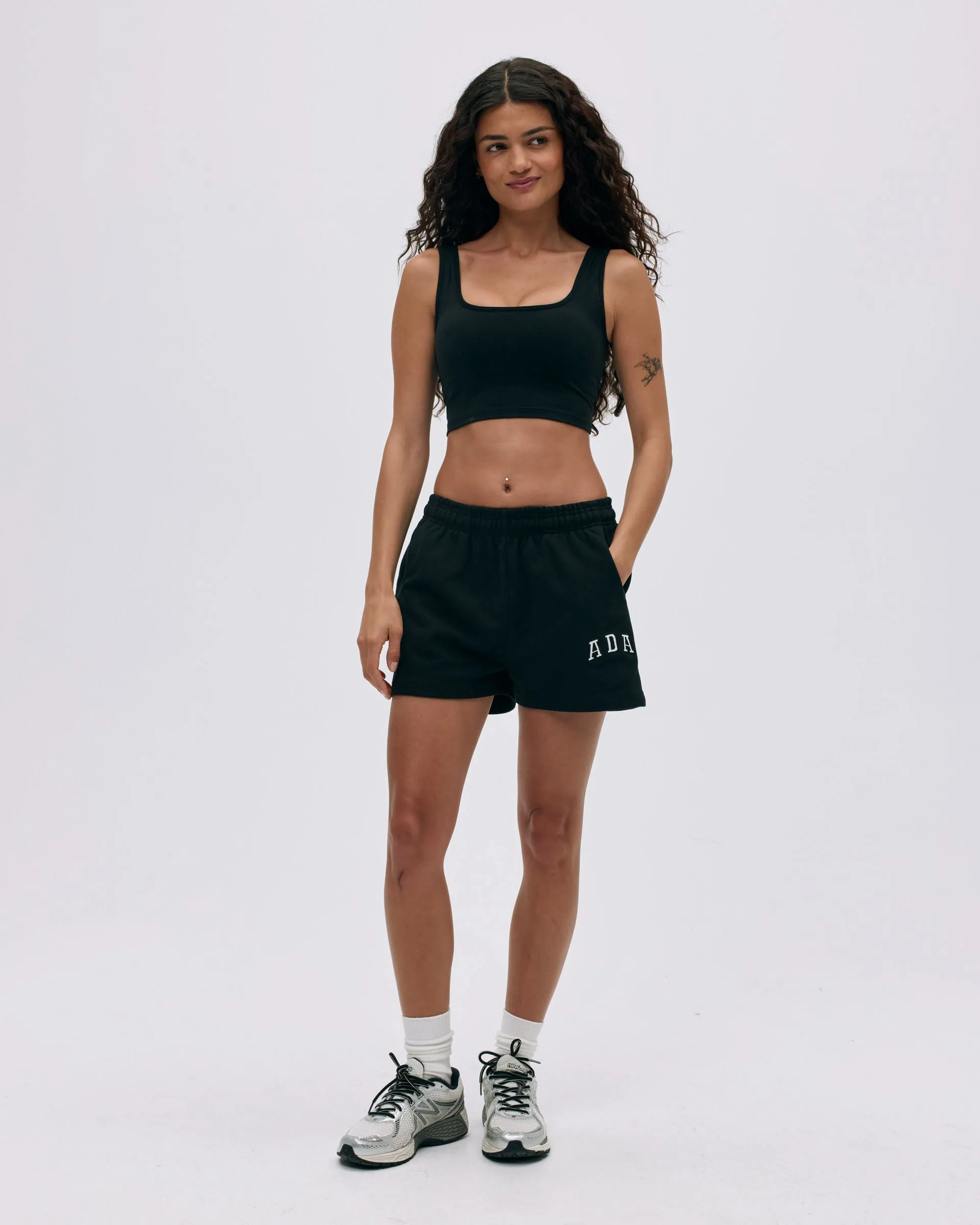 Performance Wear Breeze Friendly ADA Sweat Shorts - Black