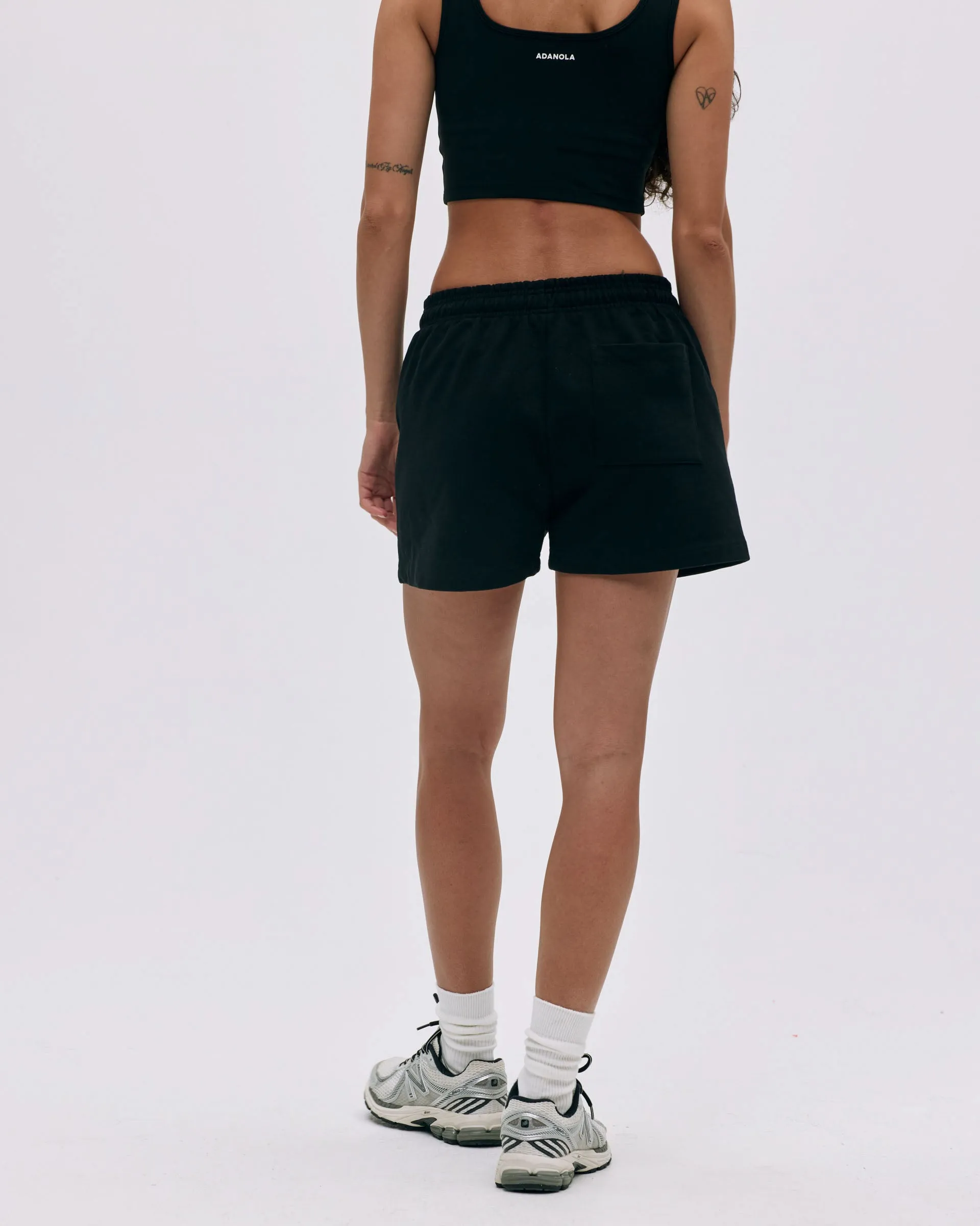 ADA Sweat Shorts - Black FoldOverClosure