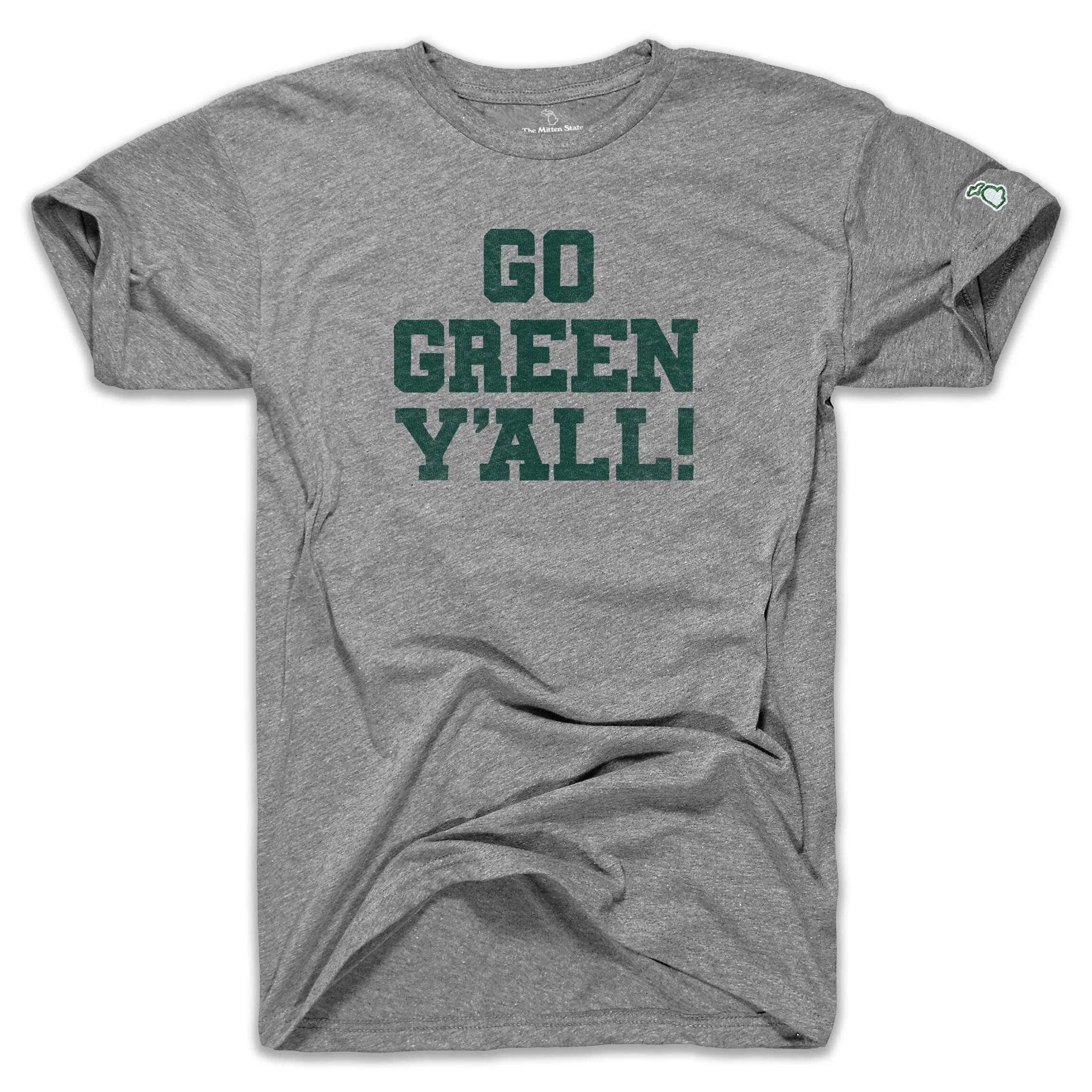 Anti Static Treatment MSU - GO GREEN Y'ALL (UNISEX)