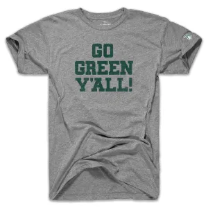 Anti Static Treatment MSU - GO GREEN Y'ALL (UNISEX)