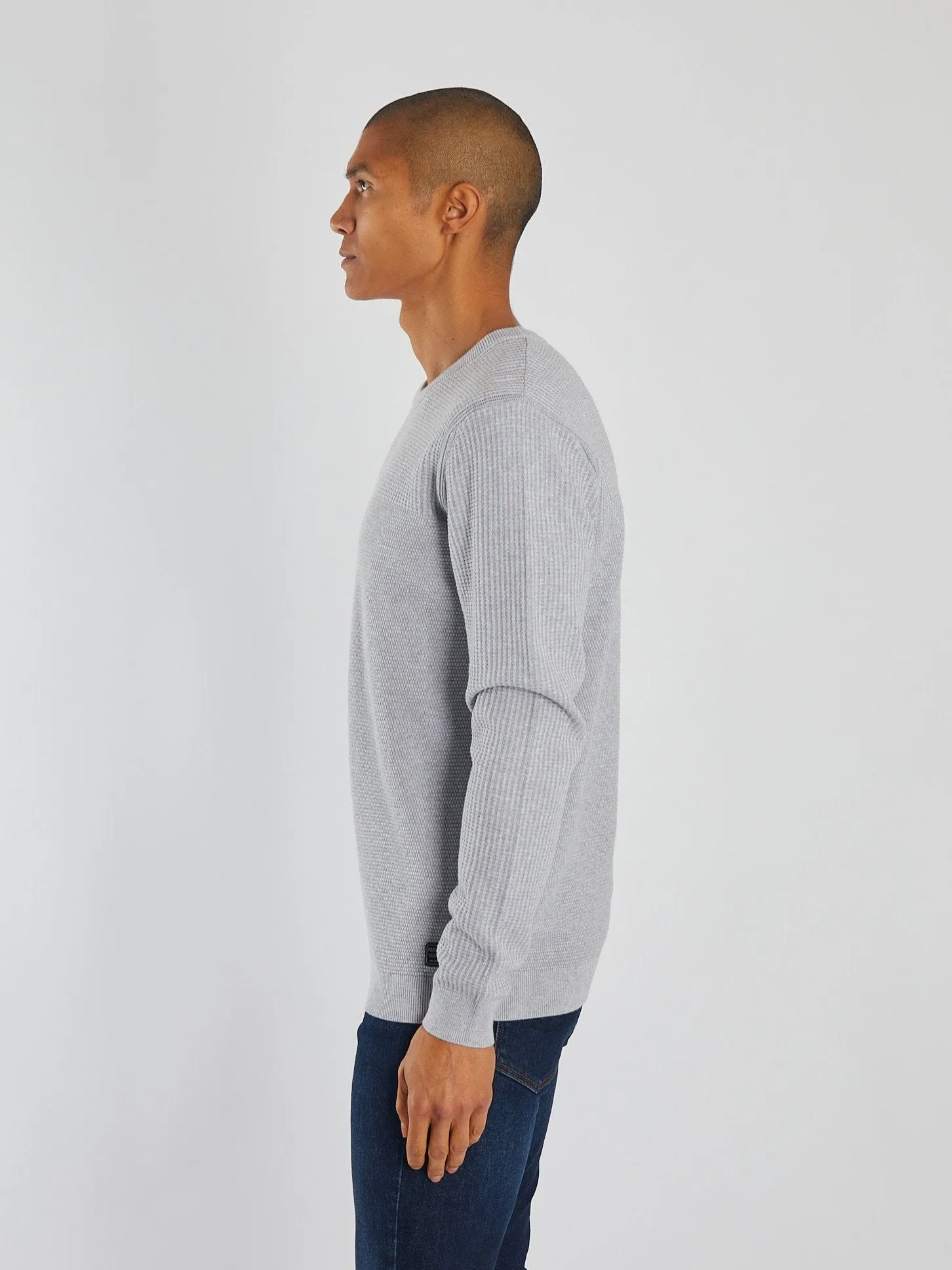 City Warmth Thermal Insulation Samson Sweater Grey Marl