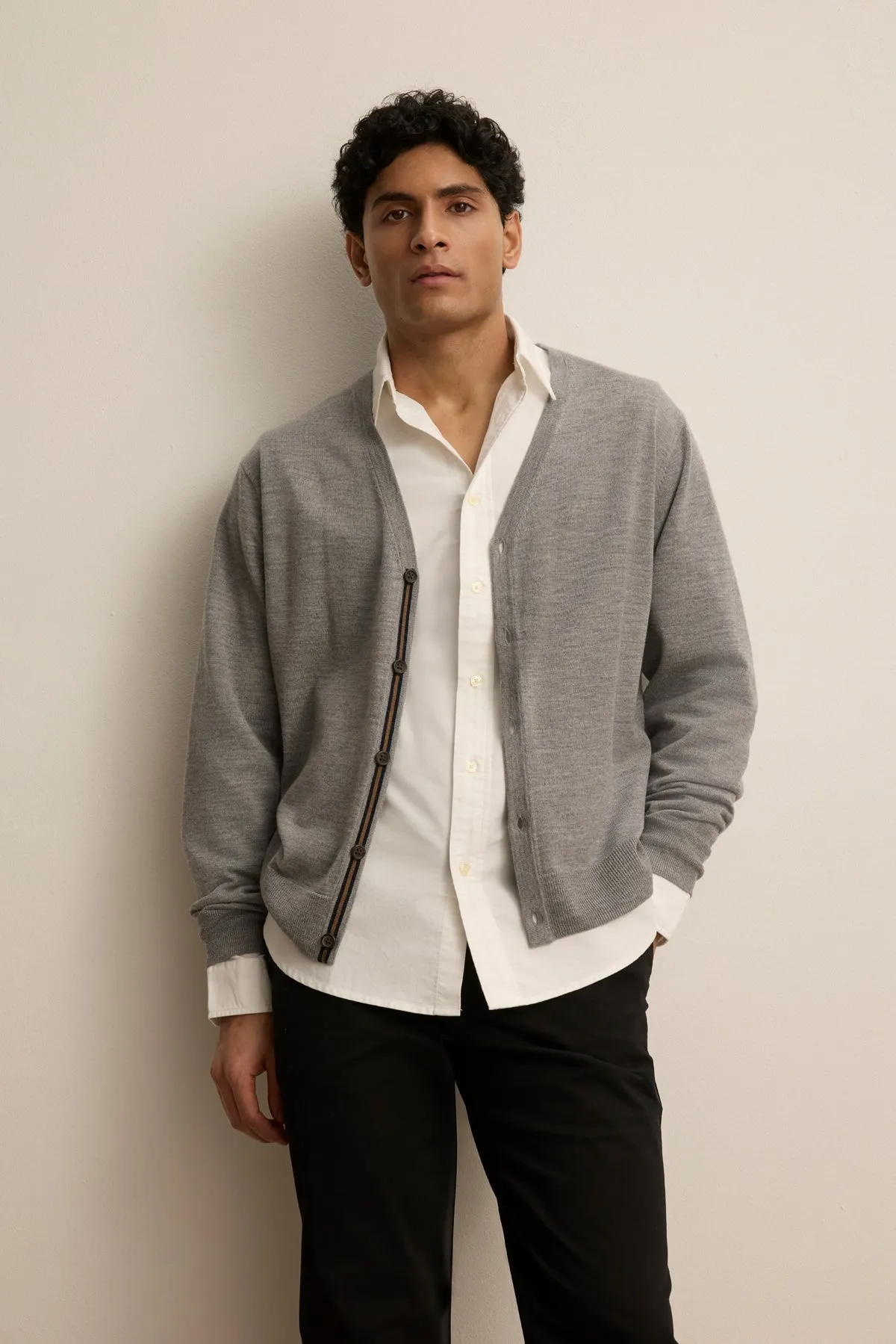SILVIO CARDIGAN Versatile Warmth Airflow Channel Weave