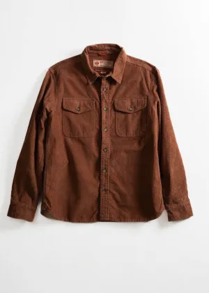 Forest Corduroy Shirt Chic Layer
