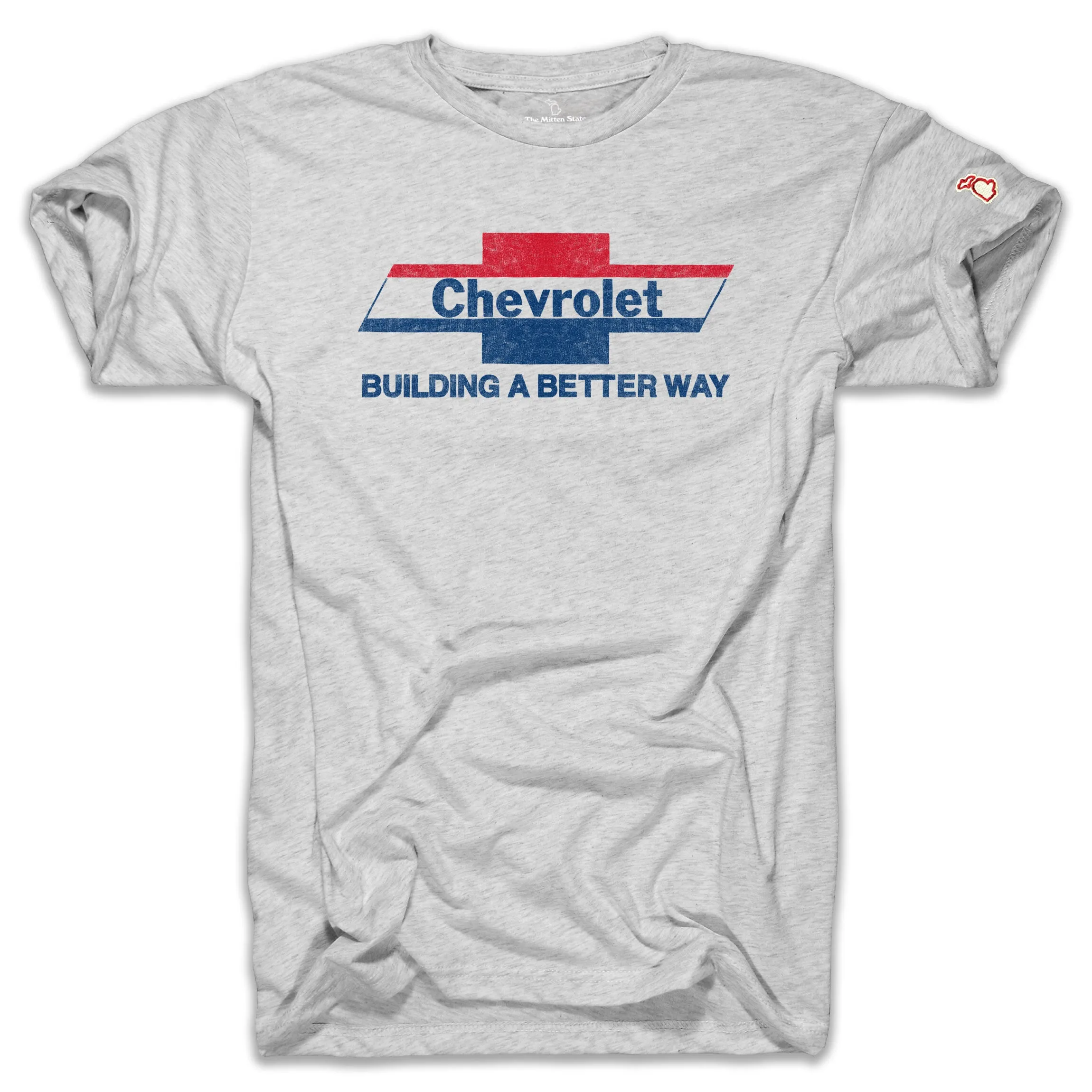 EthicalProduction Unisex versatility GM - CHEVROLET 1974 TRI-COLOR BOWTIE (UNISEX)