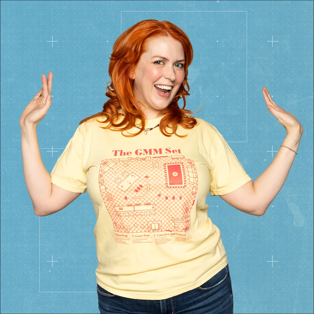 GMM Set Blueprint Tee (Yellow) Essential Fit