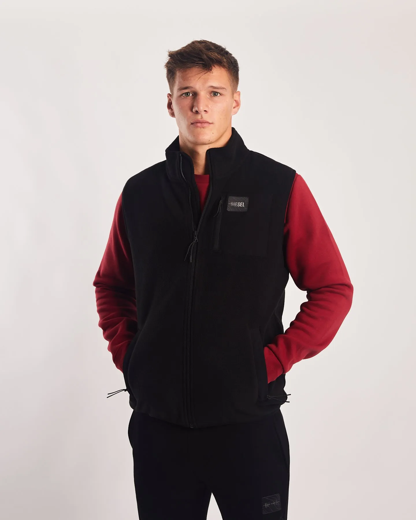 Yavin Fleece Gilet New Black Day Hike Style