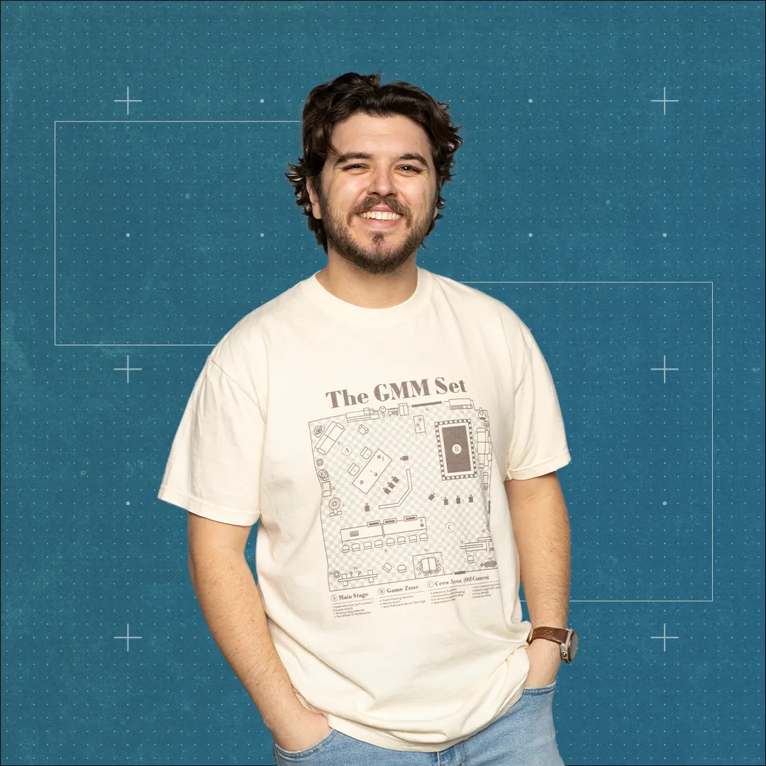 Lightweight Comfort Wear GMM Set Blueprint Tee (Ivory)