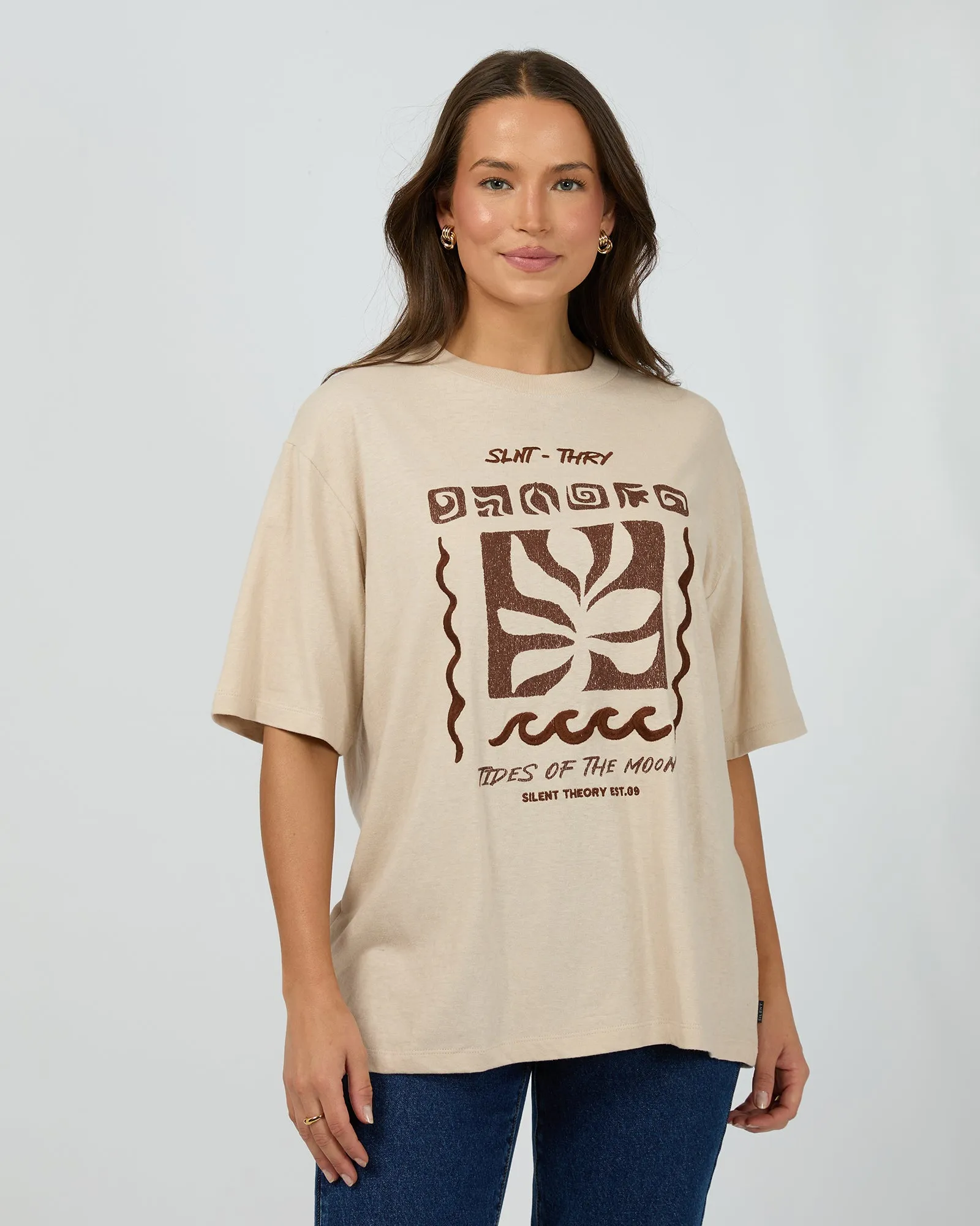 StretchFabric Tidal Tee Chalk