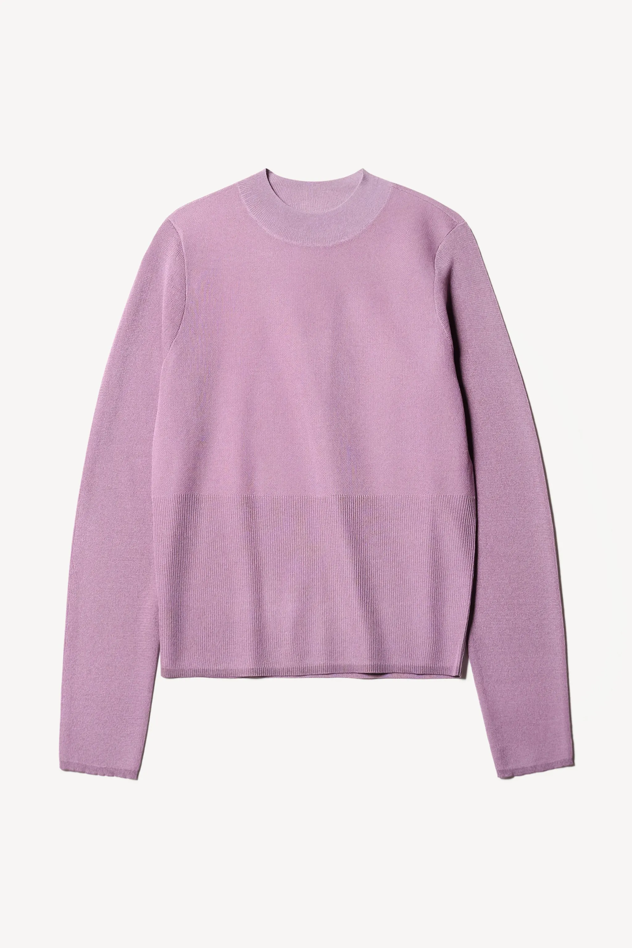 Clarity Slim Knit Mauve Transitional Wear