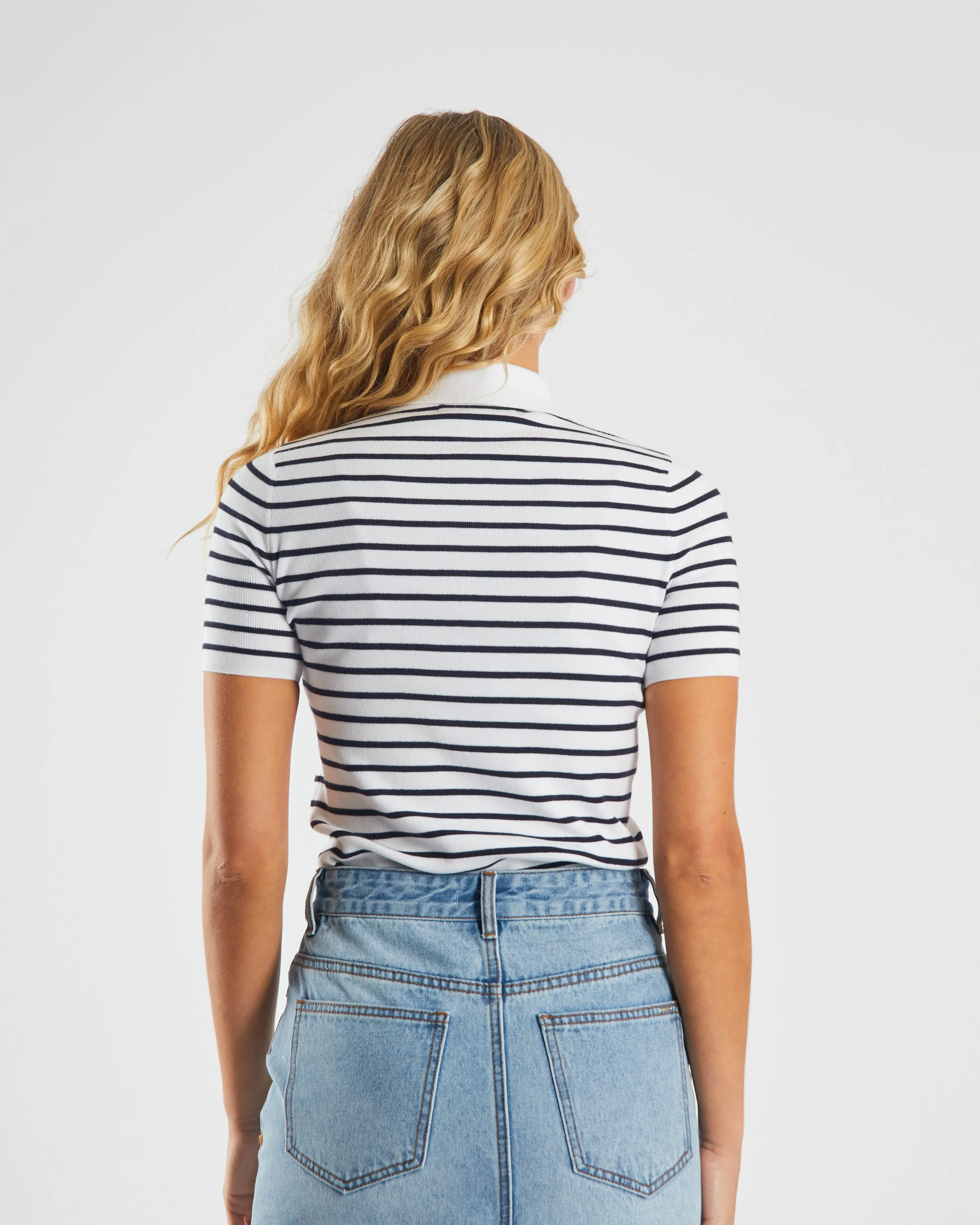 Helene Knit Dove White Brushed Inner Layer