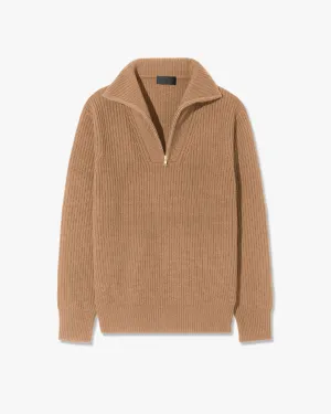 Reinforced Edging HESTON CASHMERE SWEATER
