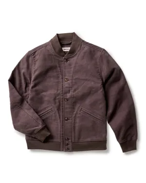 Long Length Heat Reflective Lining The Clark Bomber in Soil Moleskin