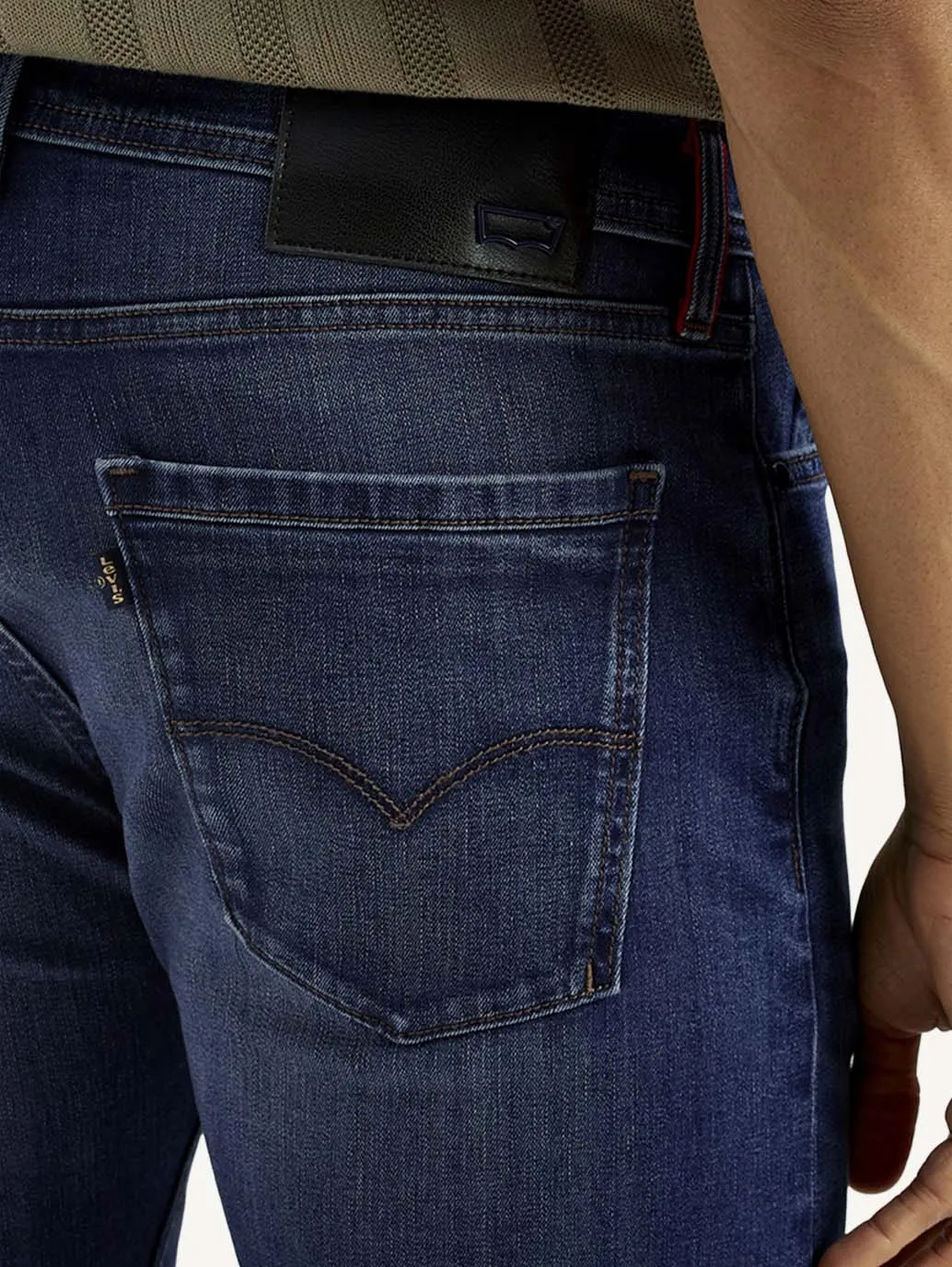 Men's Redloop 513 Light Indigo Slim Straight Fit Mid Rise Jeans Outfit Staple All Size Fit