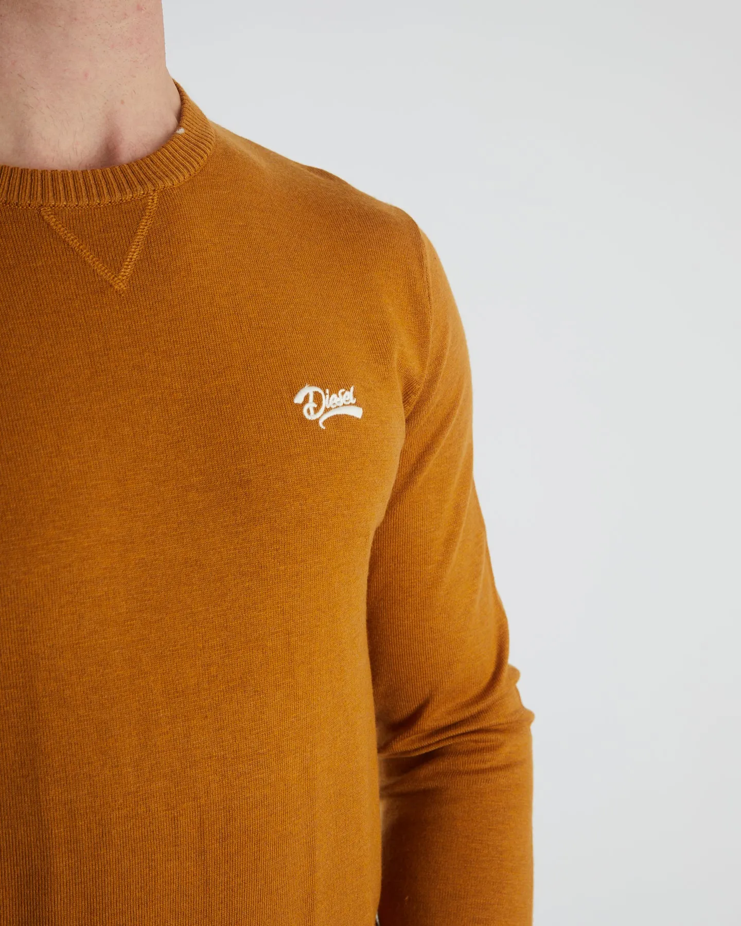 Skin Friendly Stitch Spandex Integration Dylan Round Neck Cathay Spice