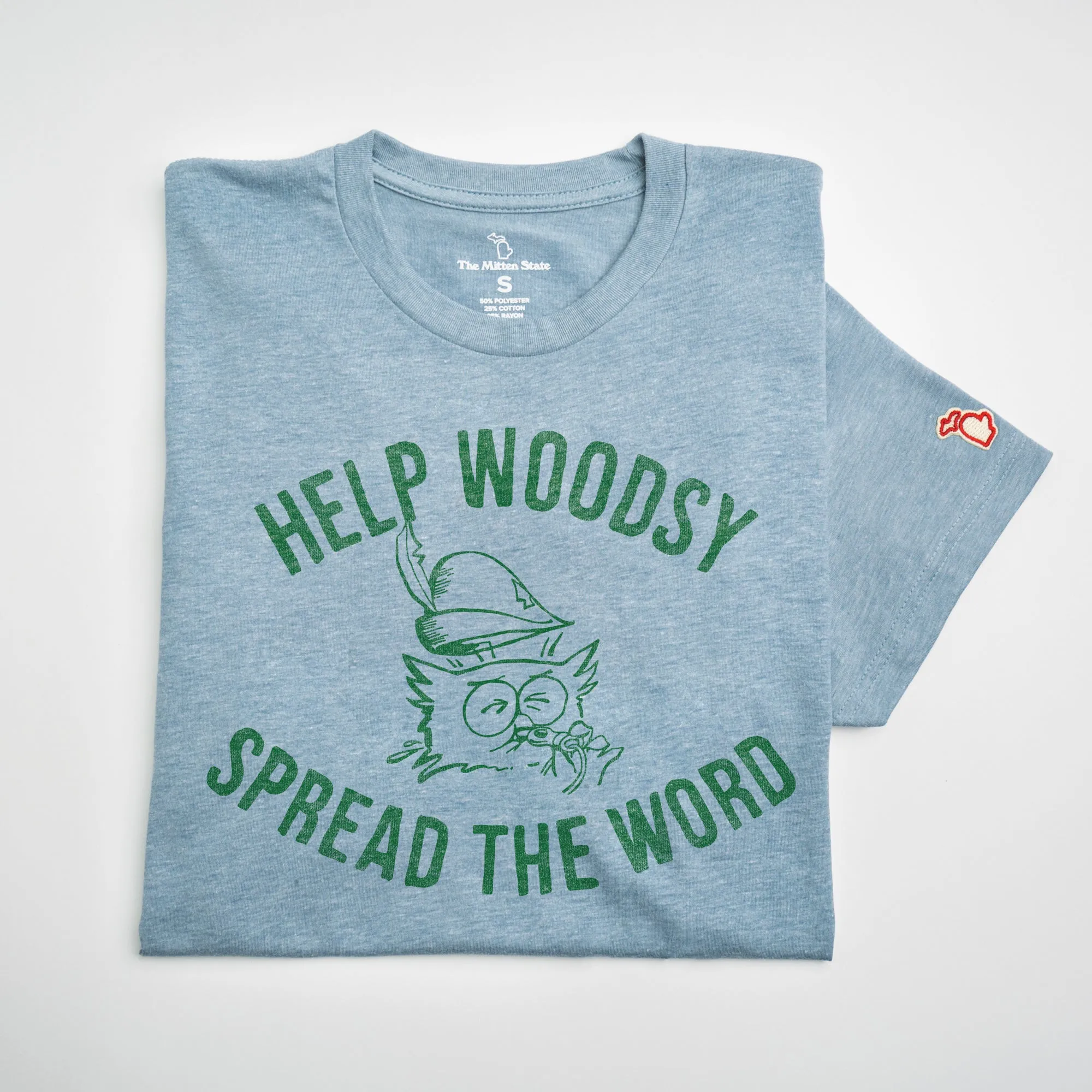 WOODSY OWL - HELP SPREAD THE WORD (UNISEX) Comfort Fit FlexibleKnit