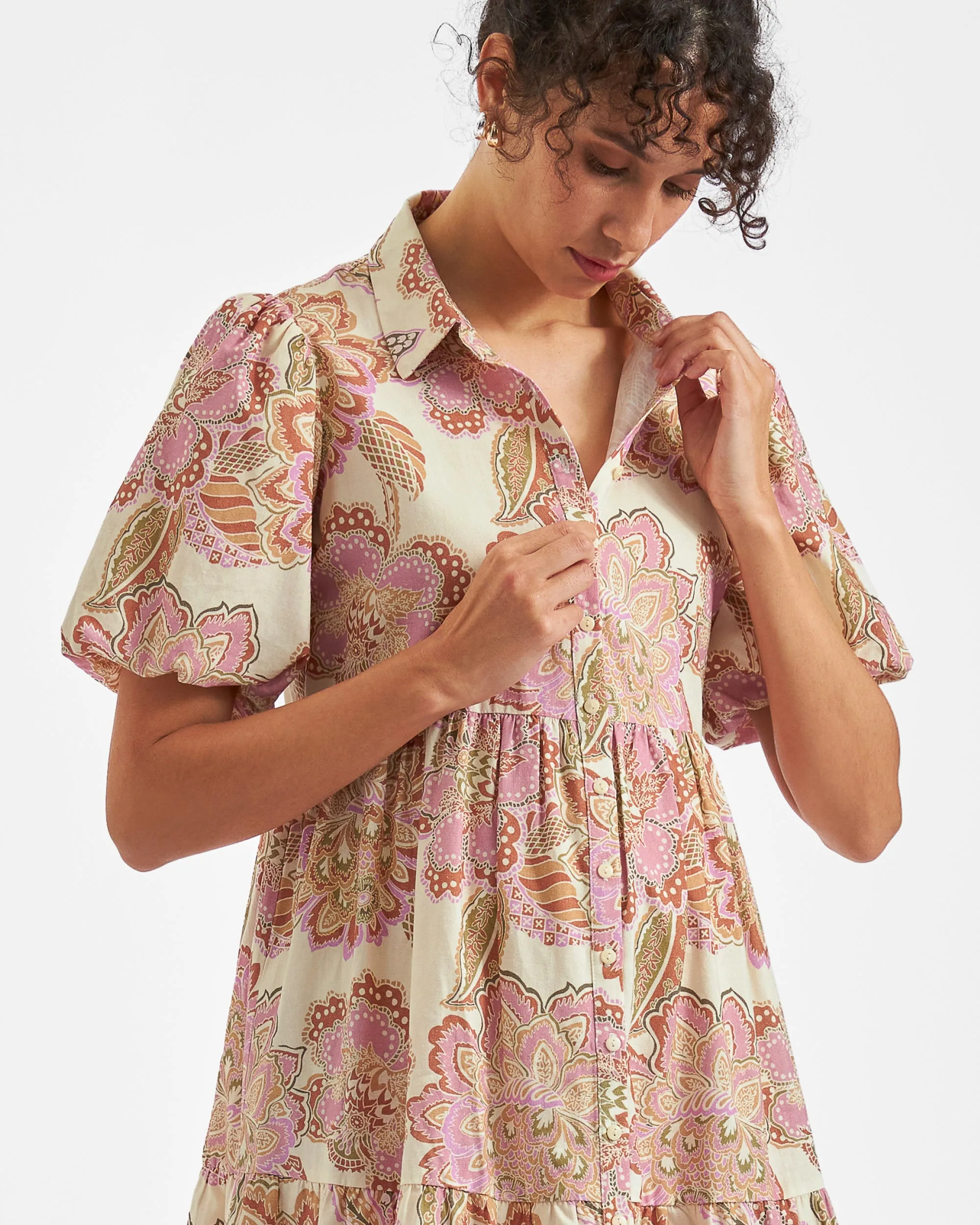 pregnancy jeans Hope Linen Dress  Natural