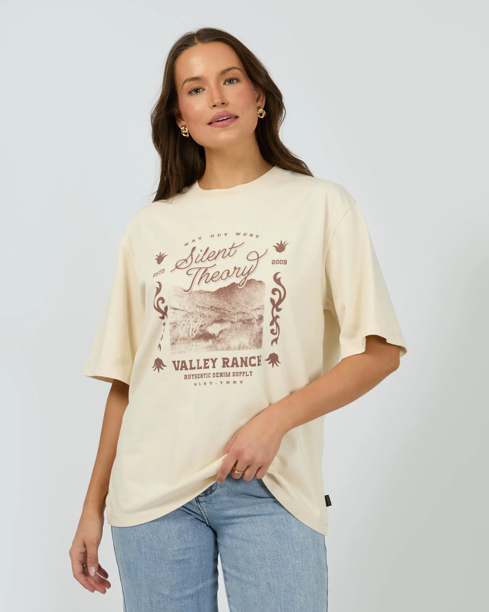 Valley Tee Natural DurableStitching