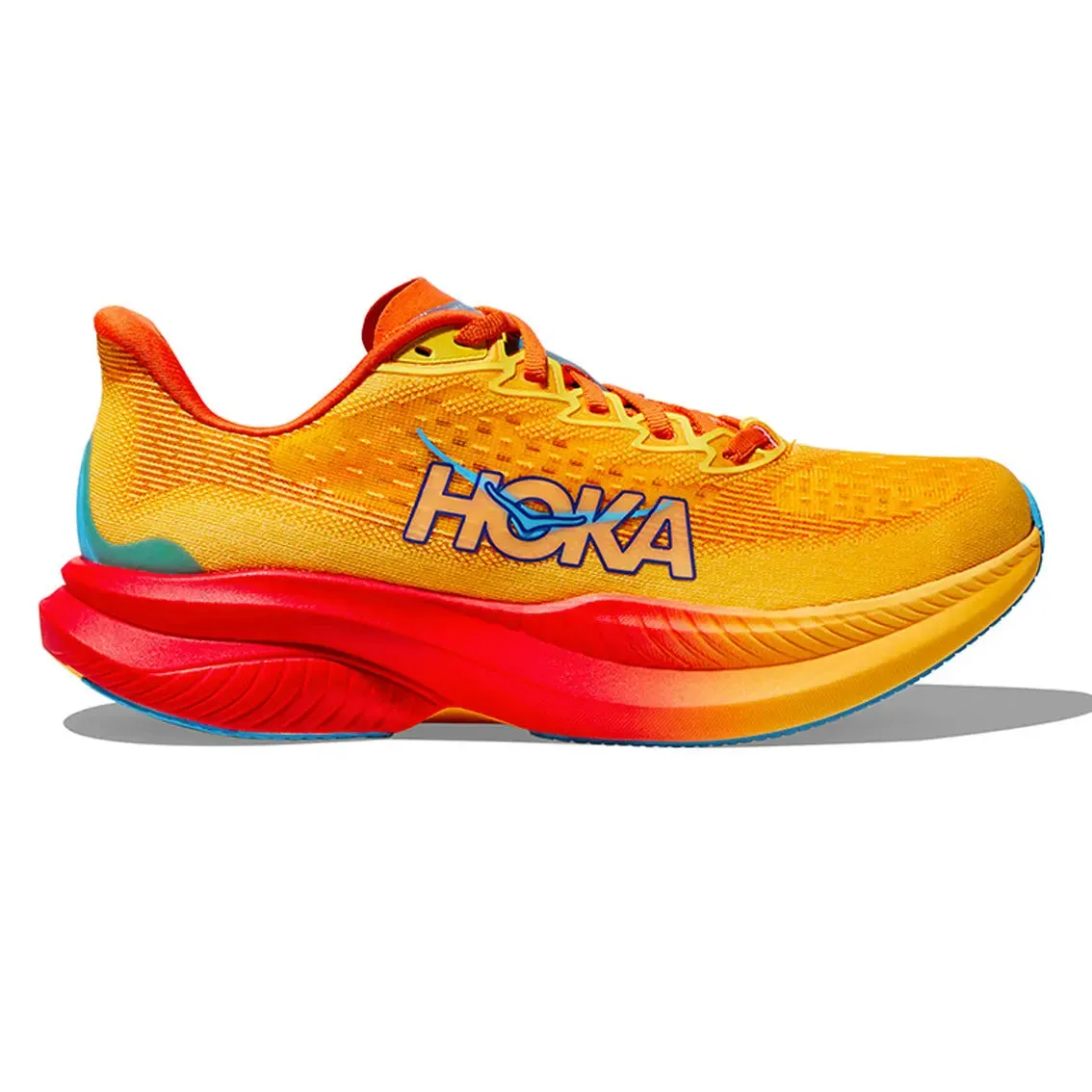 Womens HOKA Mach 6 Variable Lacing Compression Web Plate