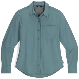 Women's Astroman Long Sleeve Sun Shirt Work From Home Midweight Textile