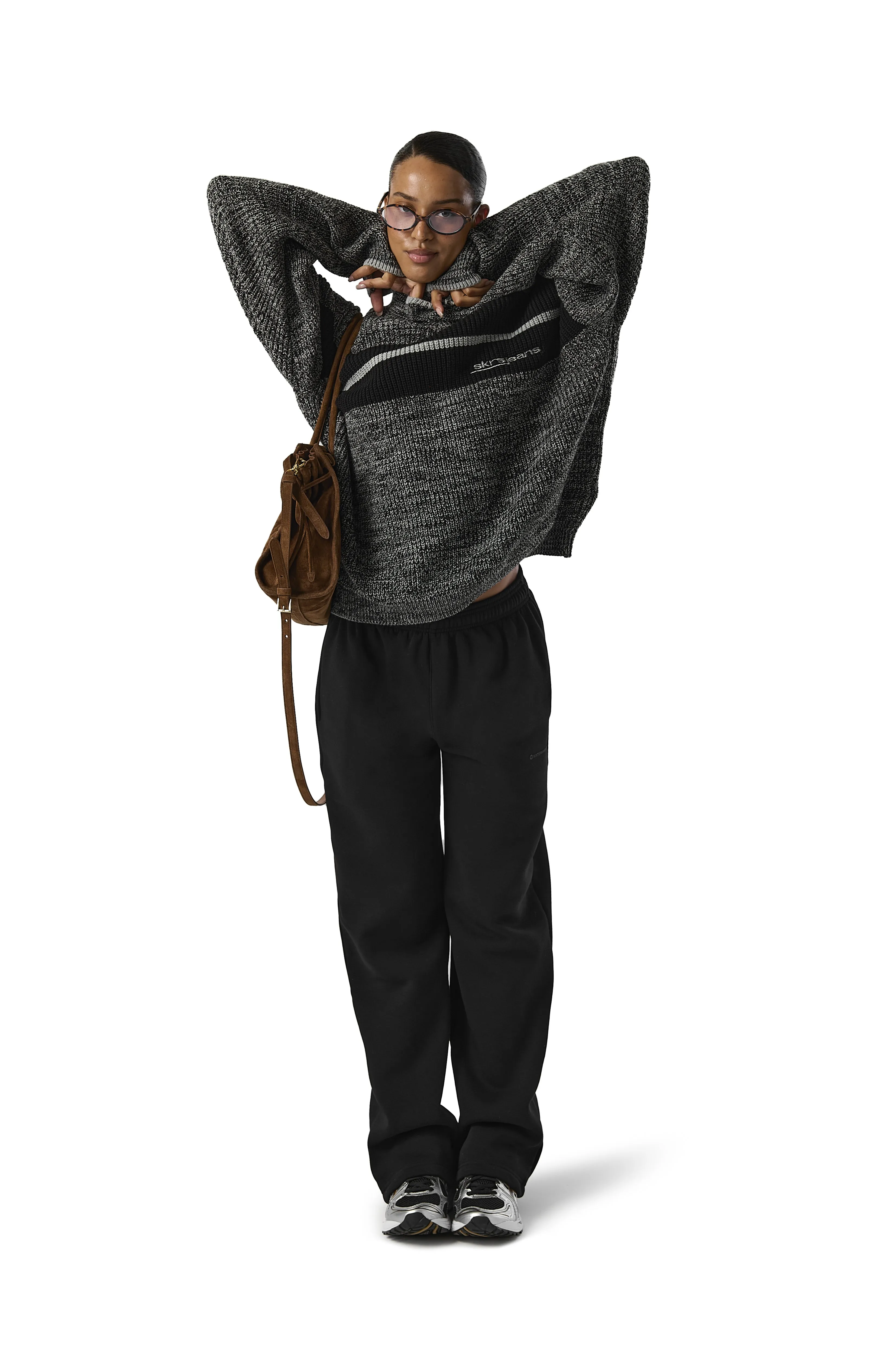 Heat Retention Lining Nickname V Knit Sweater