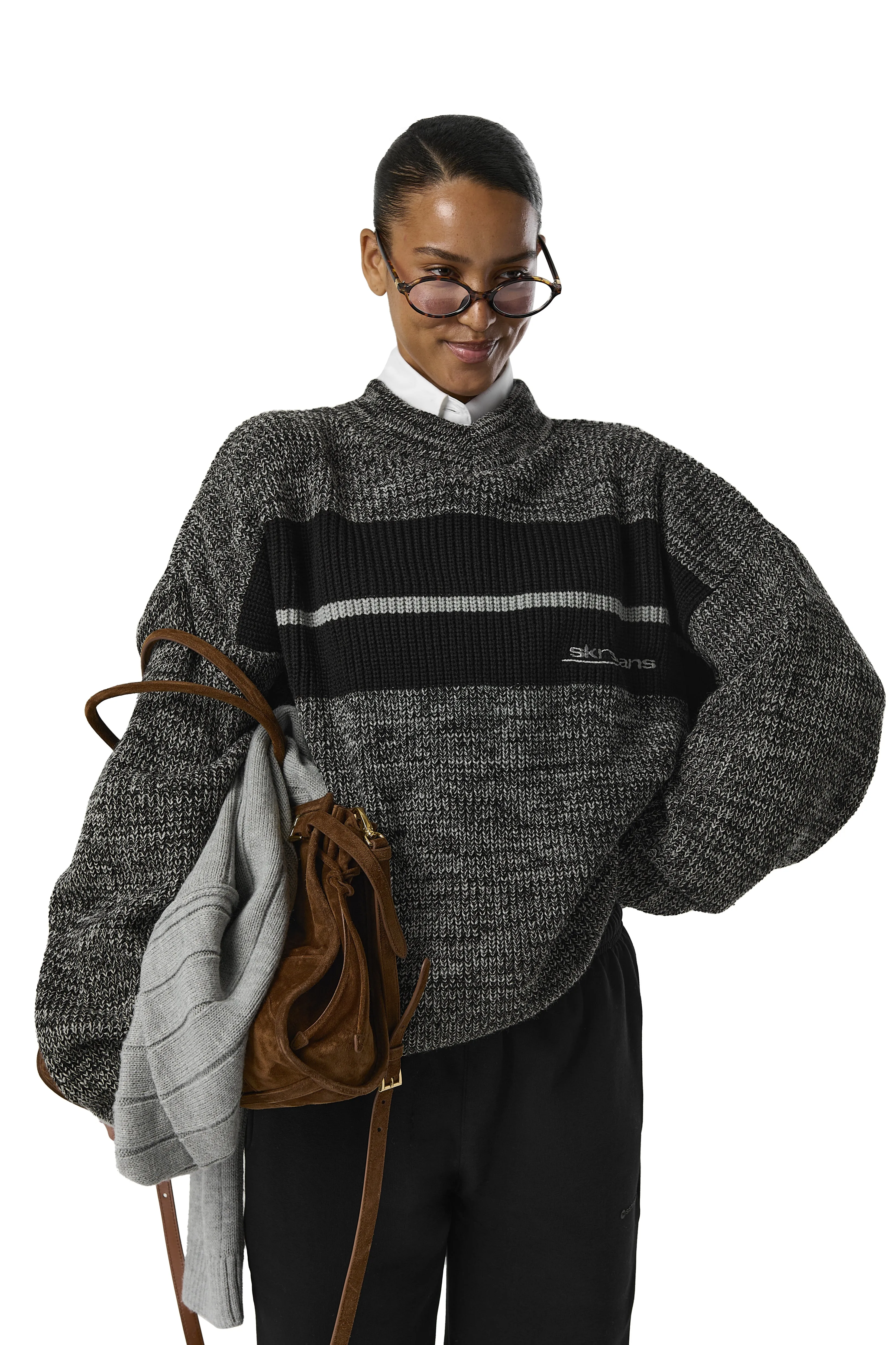 Nickname V Knit Sweater Transitional Wear